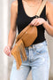 Nora Removable Fringe Crossbody Sling // 4 Colors