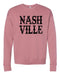 Nashville Graphic Crewneck Sweatshirt