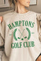 HAMPTONS GOLF CLUB OVERSIZED SWEATSHIRT