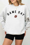 GAME DAY FOOTBALL TAILGATE GRAPHIC SWEATSHIRT