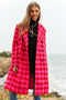 Hassie Knit Tweed Double Button Coat Jacket