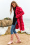 Hassie Knit Tweed Double Button Coat Jacket