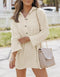 Cloud Button Down Long Sleeve Dress