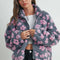 Pink Daisy Fleece Sherpa