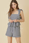 Sylvie Gingham Top & Shorts Set