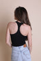 Hoda High Neck Racerback Brami Top // 6 COLORS