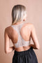 Seamless Front Lace Racerback Bralette // 5 COLORS