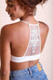 Tattoo Mesh Racerback Bralette // 6 COLORS