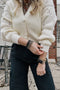 The Perfect Ivory Cropped Cardigan