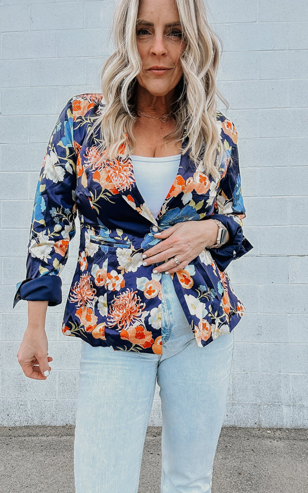 Morrisa Floral Blazer