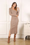 Blaire Sweater Dress // Brown or Grey