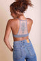 Tattoo Mesh Racerback Bralette // 6 COLORS