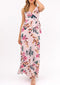 Brenda Floral Faux Wrap Maxi Dress