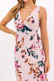 Brenda Floral Faux Wrap Maxi Dress