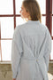 Holmes Pinstripe Button Down Dress