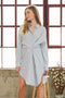 Holmes Pinstripe Button Down Dress