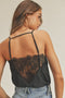 Lolita Lace Back Cami Tank