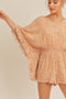 Chrishell Bell Sleeve Flare Romper