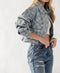 Checkmate Cropped Denim Jacket