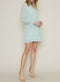 Spring Occasions Light Sage Baby Doll Chiffon Dress