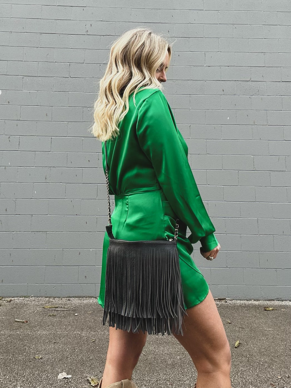 Fringe Crossbody