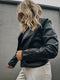 Stadium Vegan Leather Moto Jacket