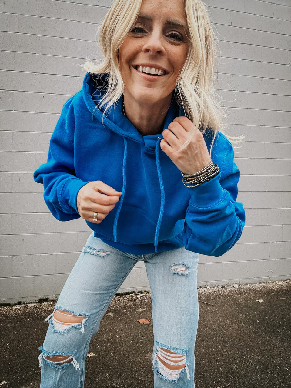 Bahama Blue Hoodie