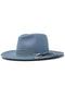 Kaia Wool Panama Hat // Powder Blue