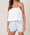 Marguerite Ruffle Cami Poplin Top