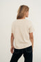 Sand // Christine Organic Cotton Basic Tee