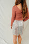 Durango Snake Button Down Skirt