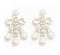 Daisy Wood Earrings // 3 COLORS